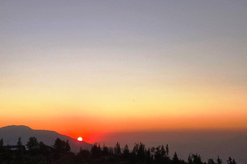 Andes Sunset Cordillera